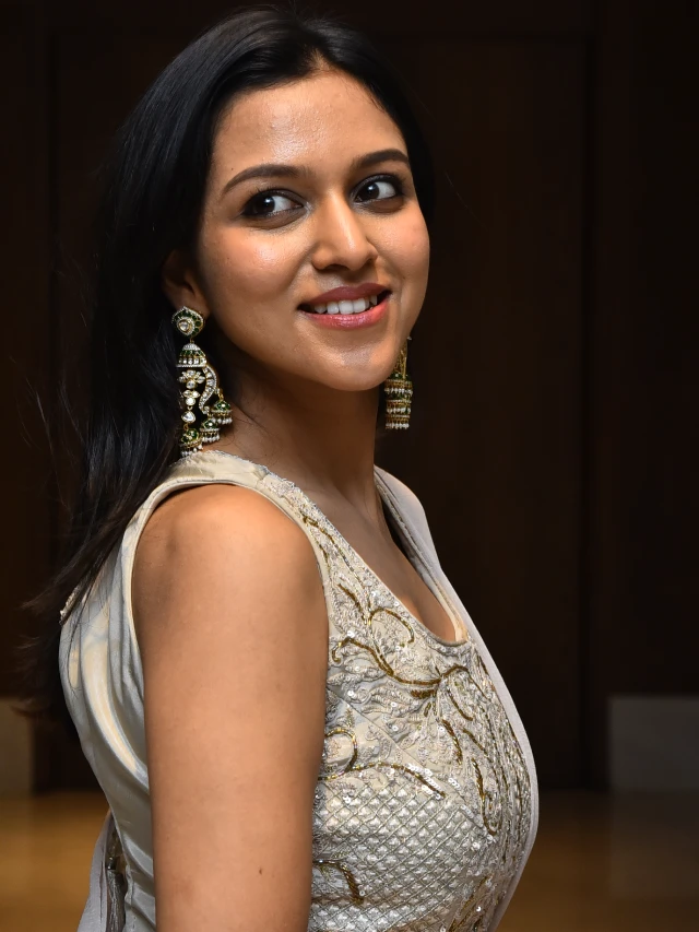 Kavya Anil Cute Looks From Vanda Devullu Pre Release Event