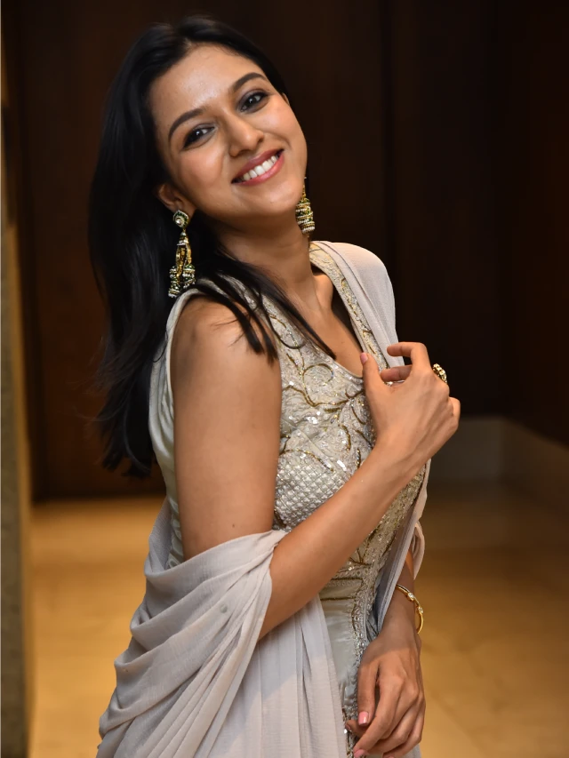 Kavya Anil Cute Looks From Vanda Devullu Pre Release Event