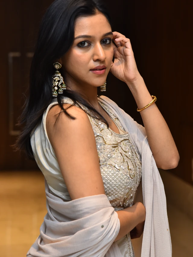 Kavya Anil Cute Looks From Vanda Devullu Pre Release Event
