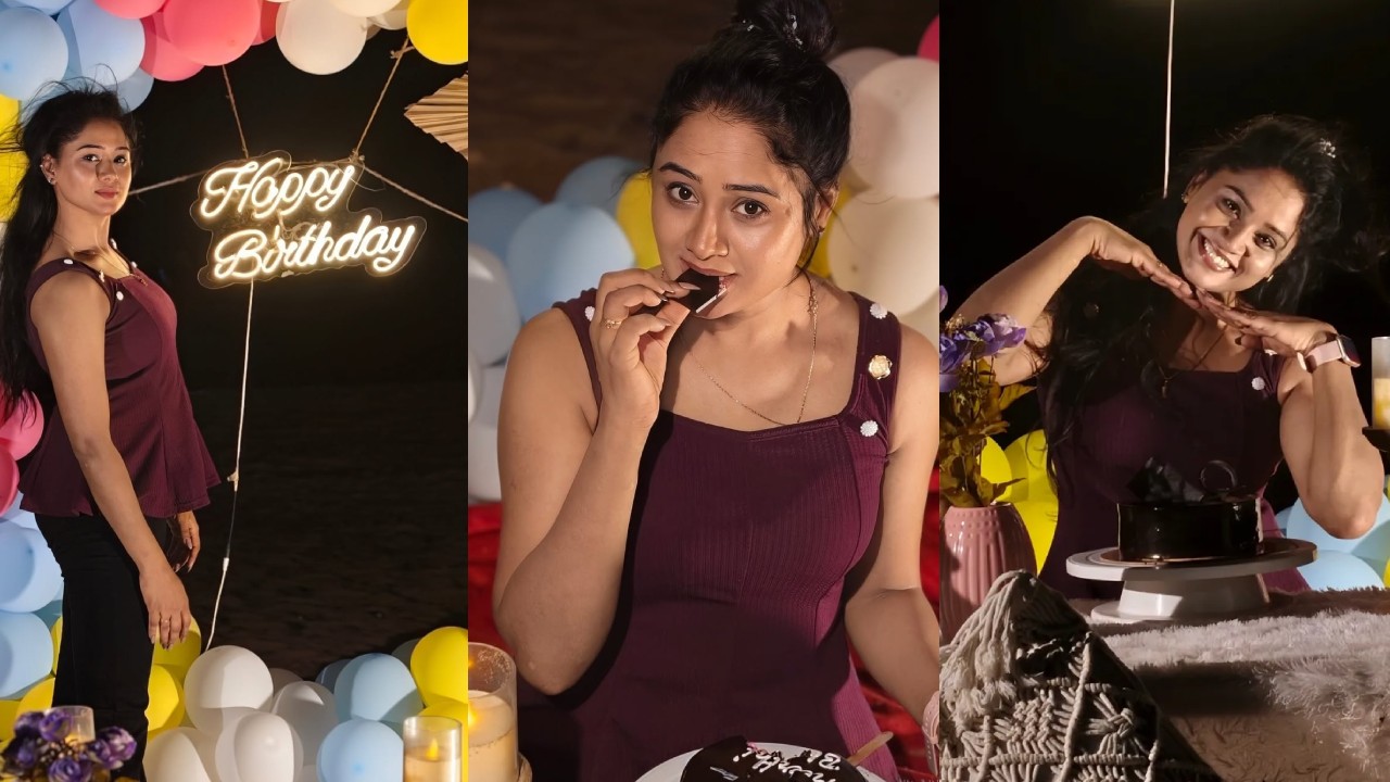 Keerthi Bhat : బిగ్ బాస్ భామ కీర్తి భట్ బర్త్ డే సెలబ్రేషన్స్.. ఫోటోలు చూశారా..?