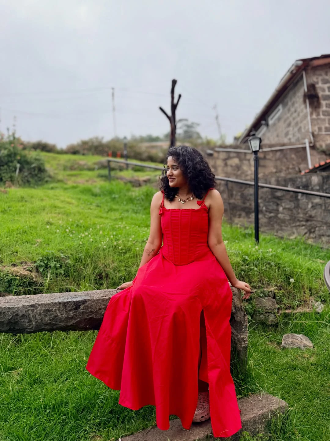 Kirrak Seetha Enjoying Vacation in Kodaikanal