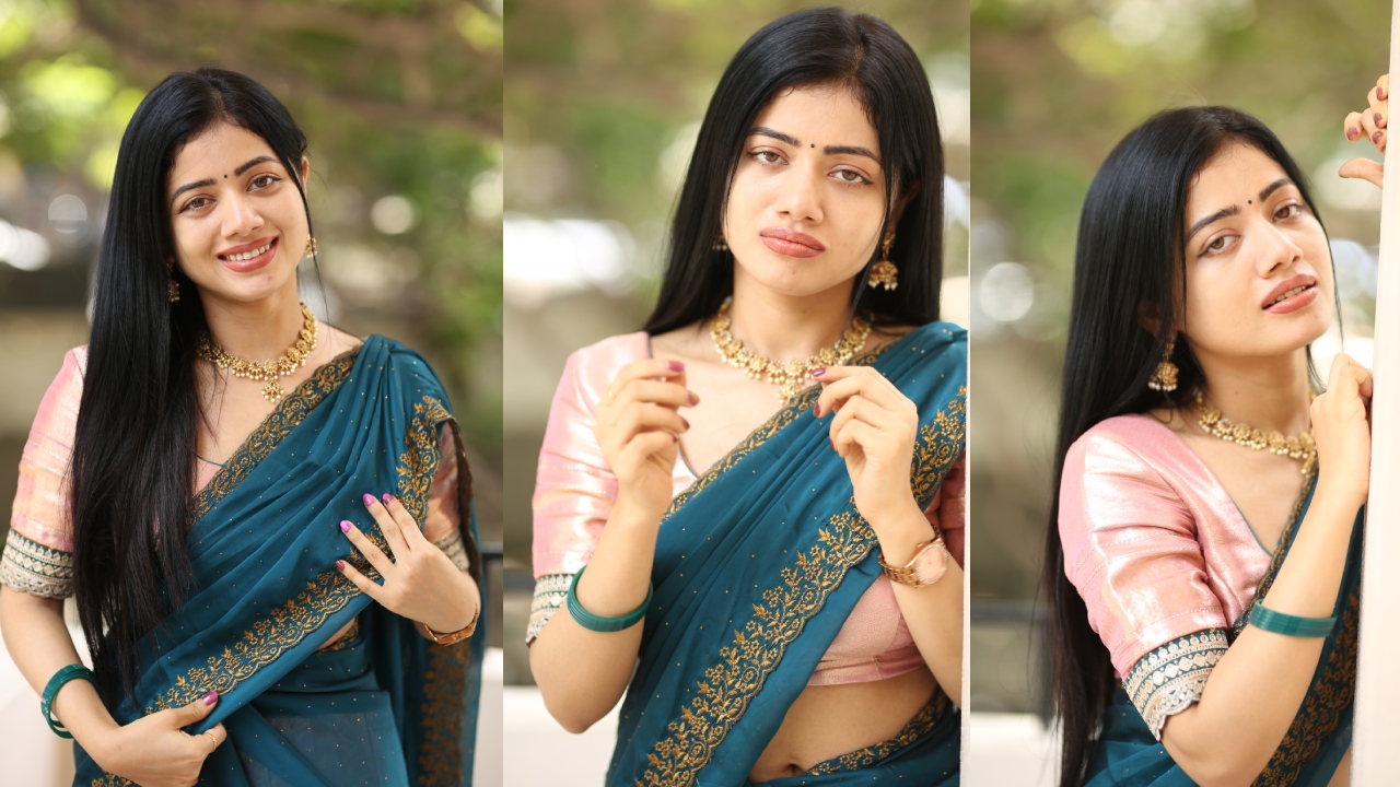 Bhairavi Ardhya : ఈ హీరోయిన్ కొంచెం రష్మికలా ఉందే.. భైరవి ఆద్య ఫొటోలు..