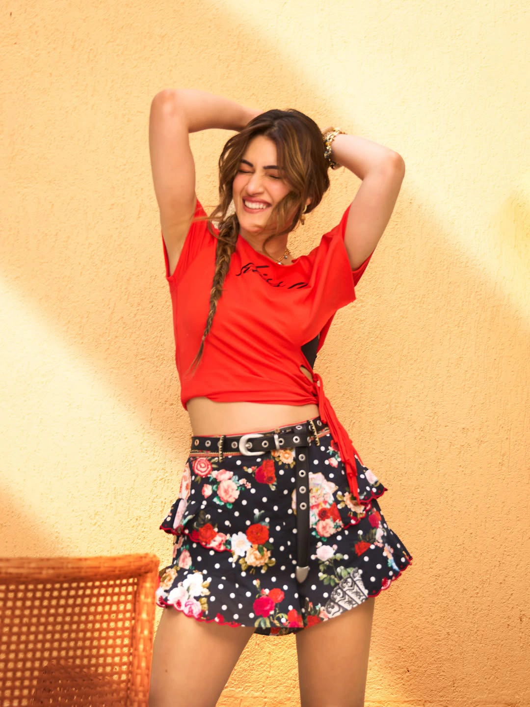 Kriti Sanon Stunning Looks in Short Skirt