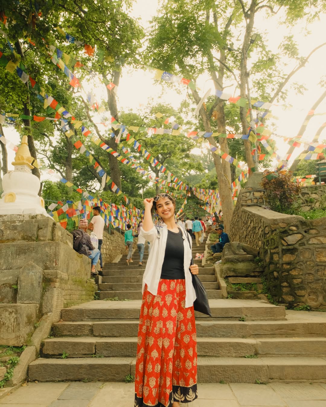 Meenaakshi Chaudhary Enjoying Vacation in Nepal