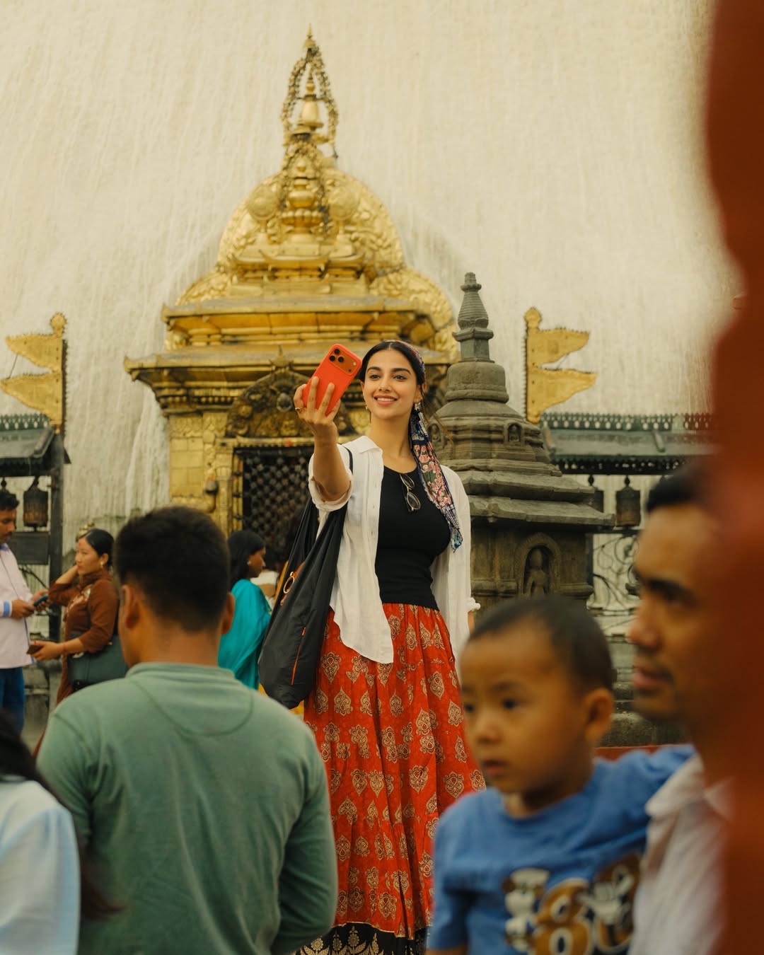 Meenaakshi Chaudhary Enjoying Vacation in Nepal