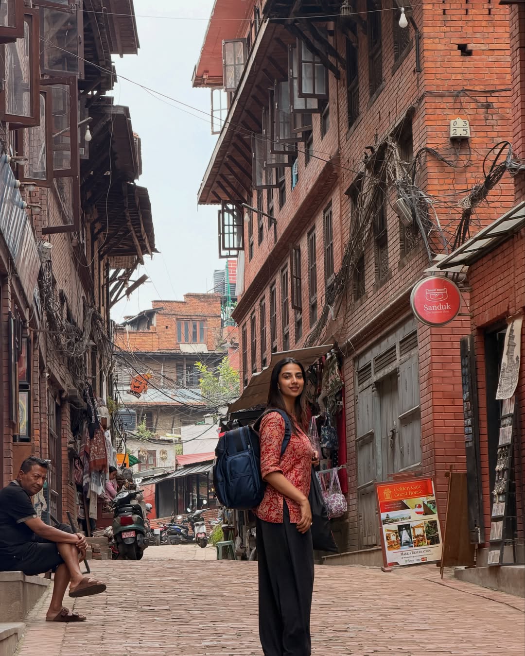 Meenaakshi Chaudhary Enjoying Vacation in Nepal