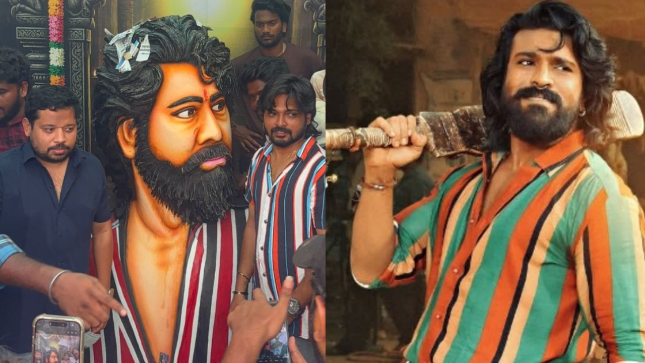 Peddi: ఇదెక్కడి క్రేజ్ రా మామా.. అర్జున్ థియేటర్ లో రామ్ చరణ్ గుడి.. పూజలు చేస్తున్న మెగా ఫ్యాన్స్