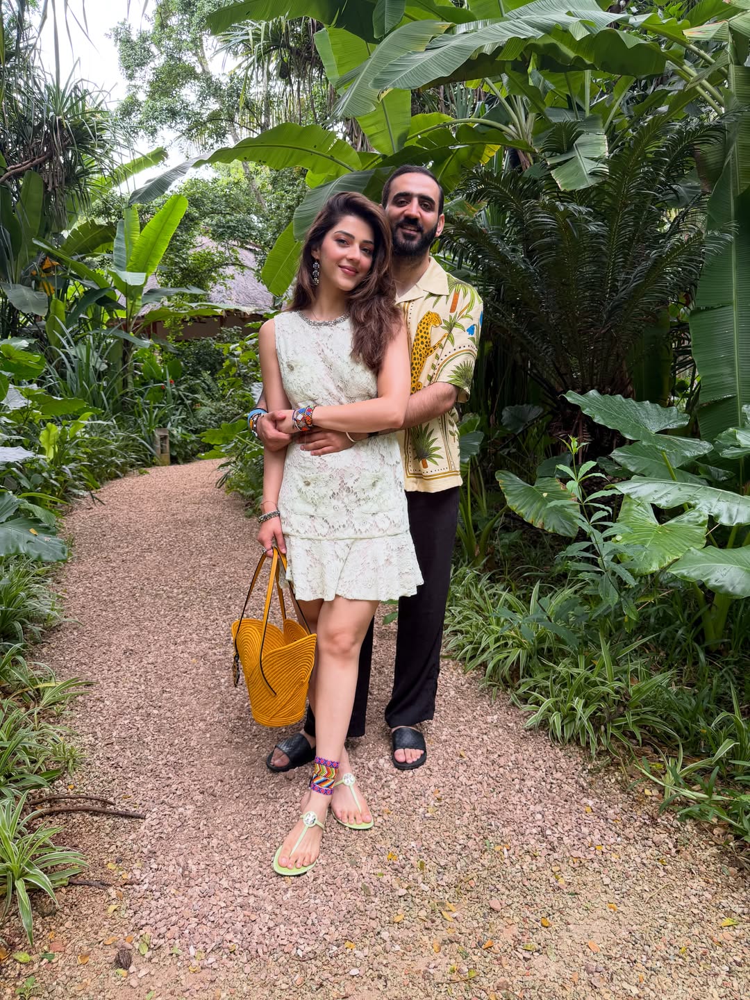 Mehreen Pirzadaa Enjoying Honeymoon in Zanzibar Island