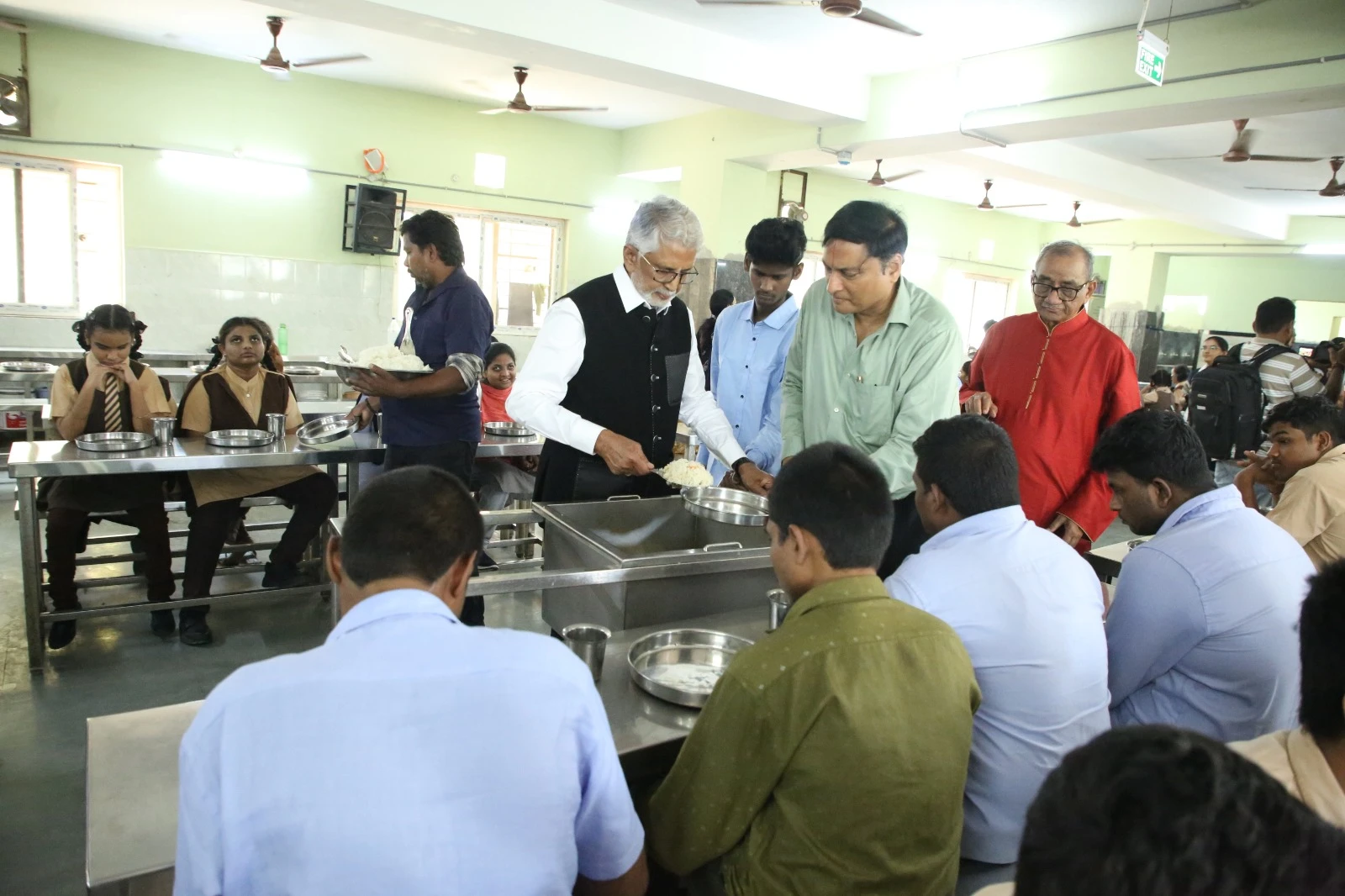 Murali Mohan Wedding Anniversary Celebrations in Blind School