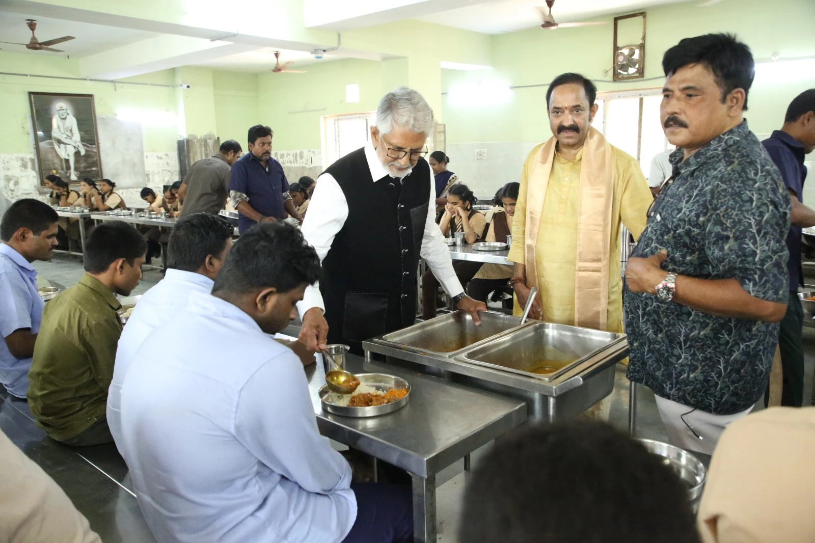 Murali Mohan Wedding Anniversary Celebrations in Blind School