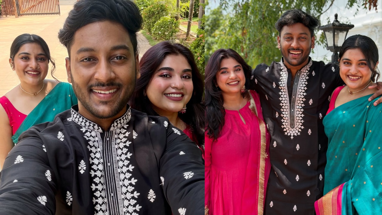 Nivetha Thomas : ఒక పక్క అక్క.. మరో పక్క లవర్‌.. ఫొటోలు షేర్ చేసిన నివేదా థామస్ తమ్ముడు..