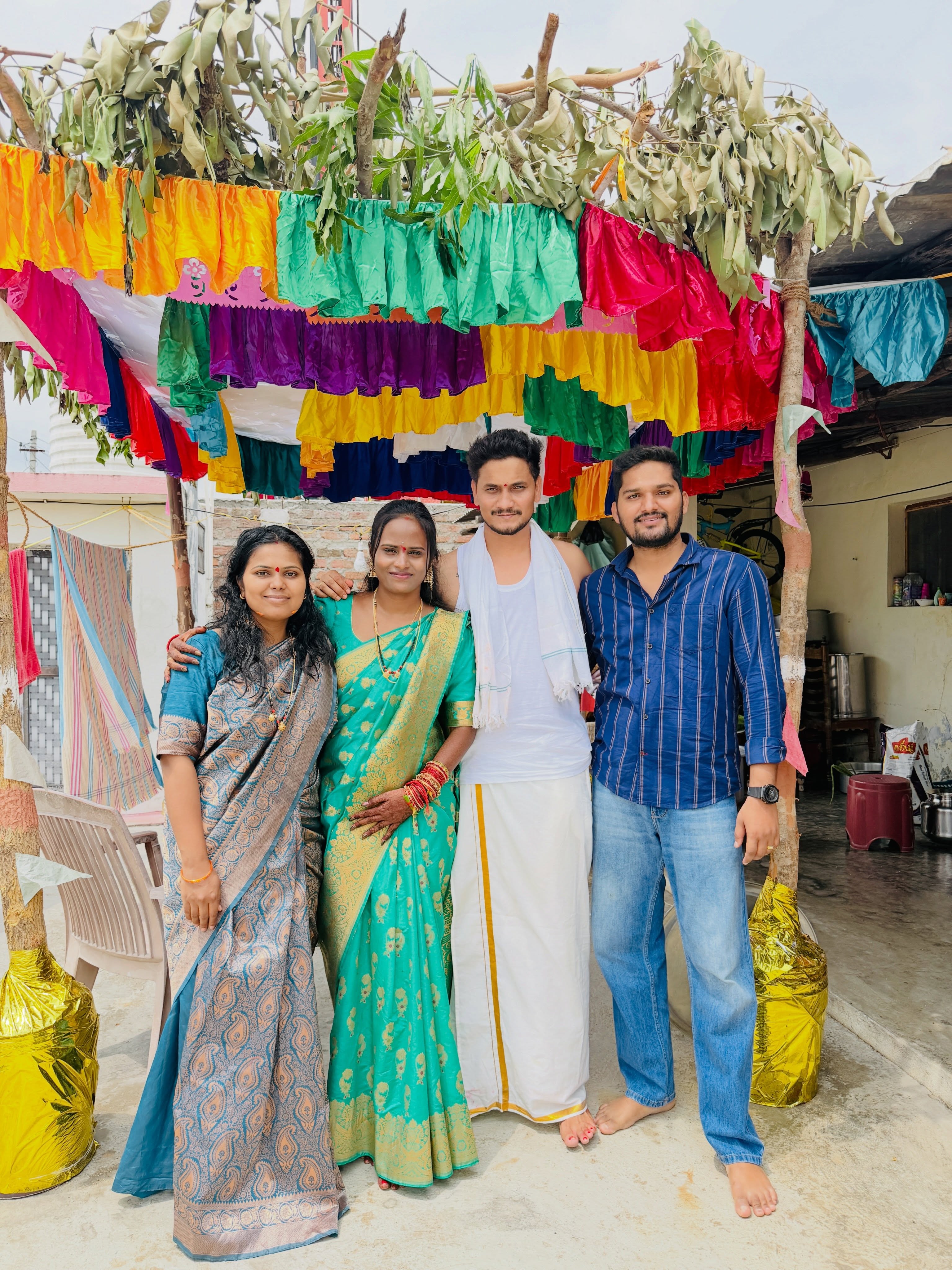 Patas Faima Photos with Husband Family