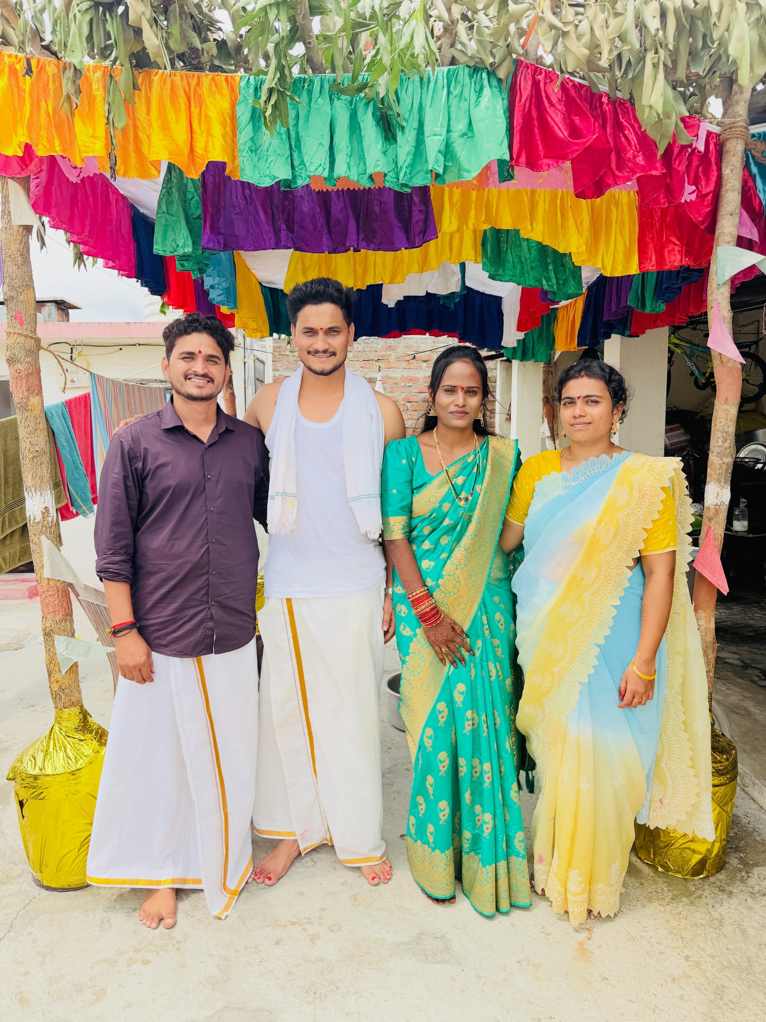 Patas Faima Photos with Husband Family