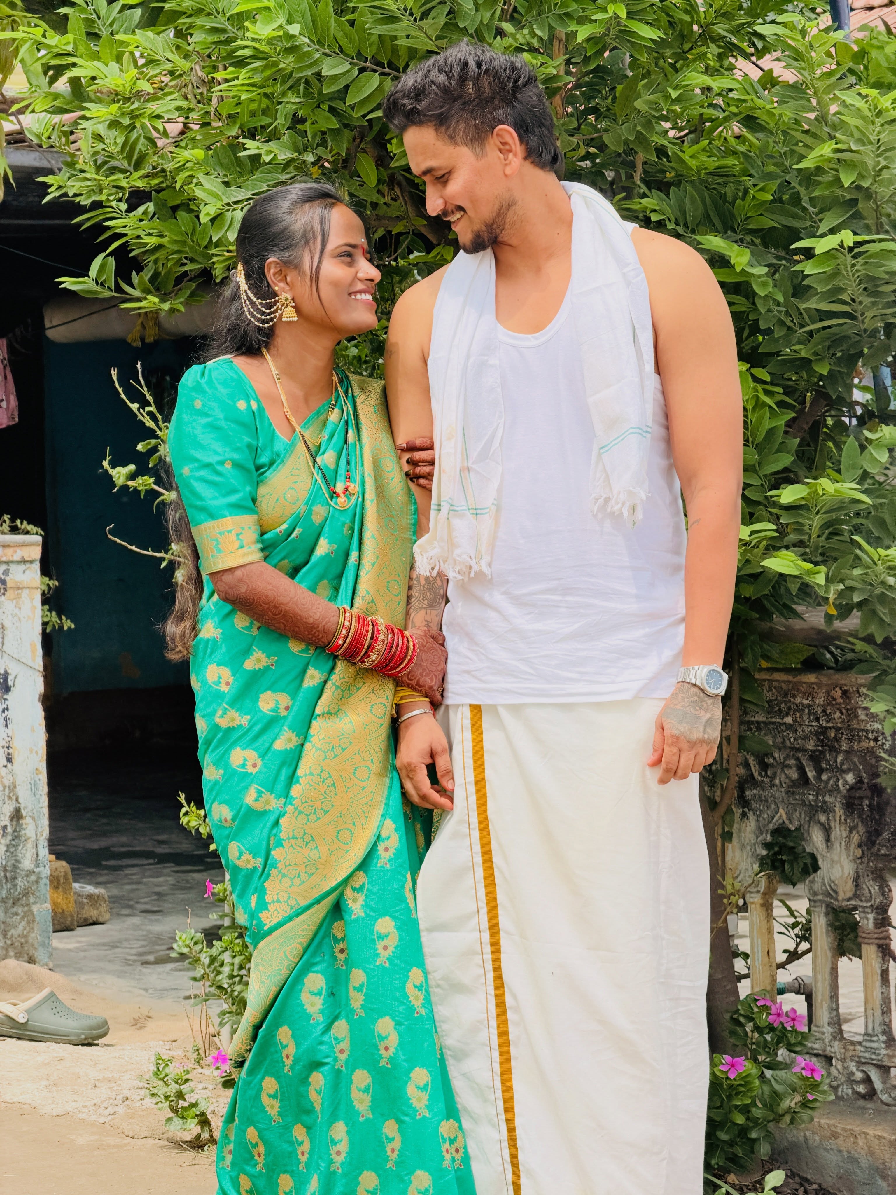 Patas Faima Photos with Husband Family