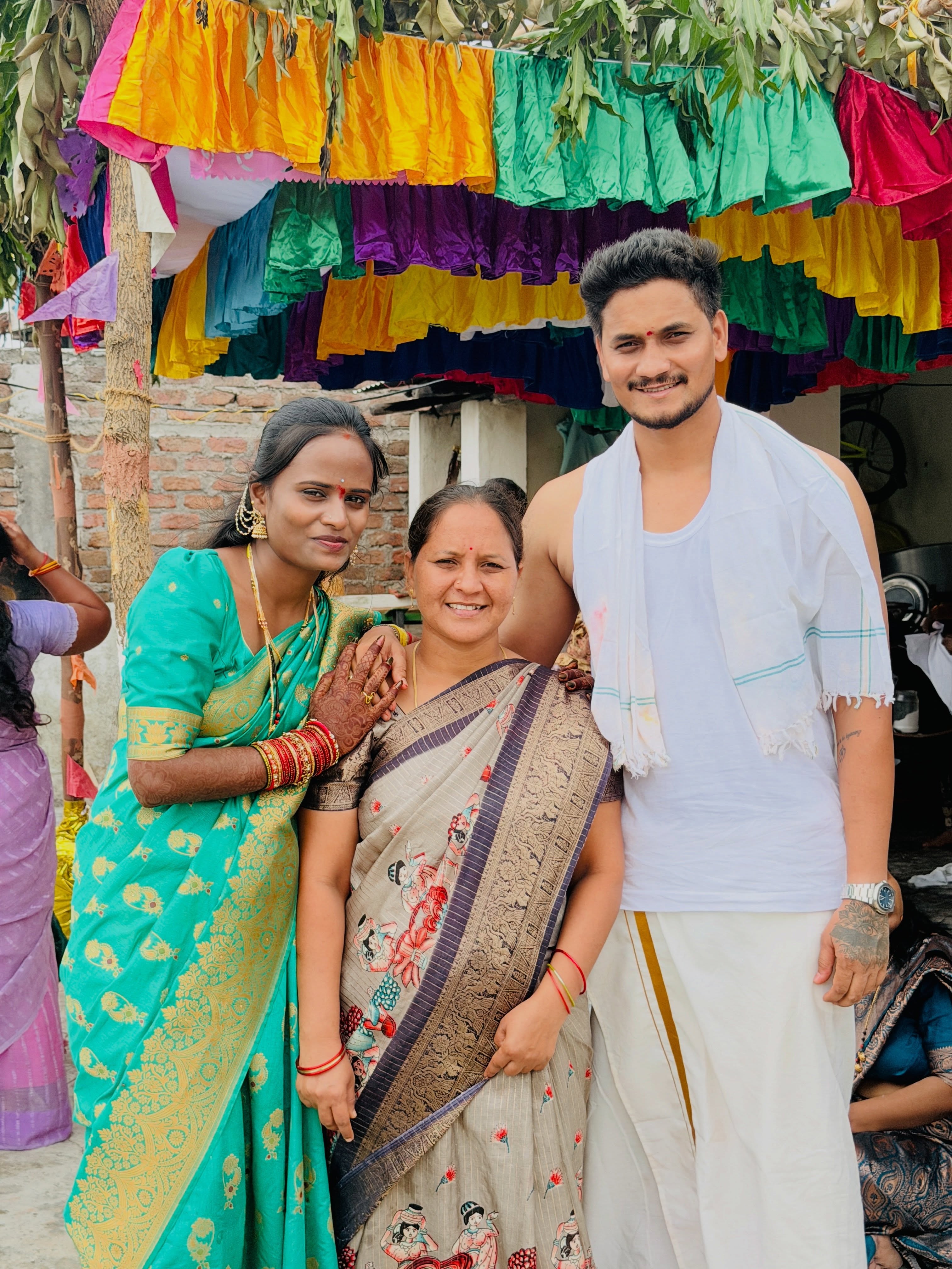 Patas Faima Photos with Husband Family