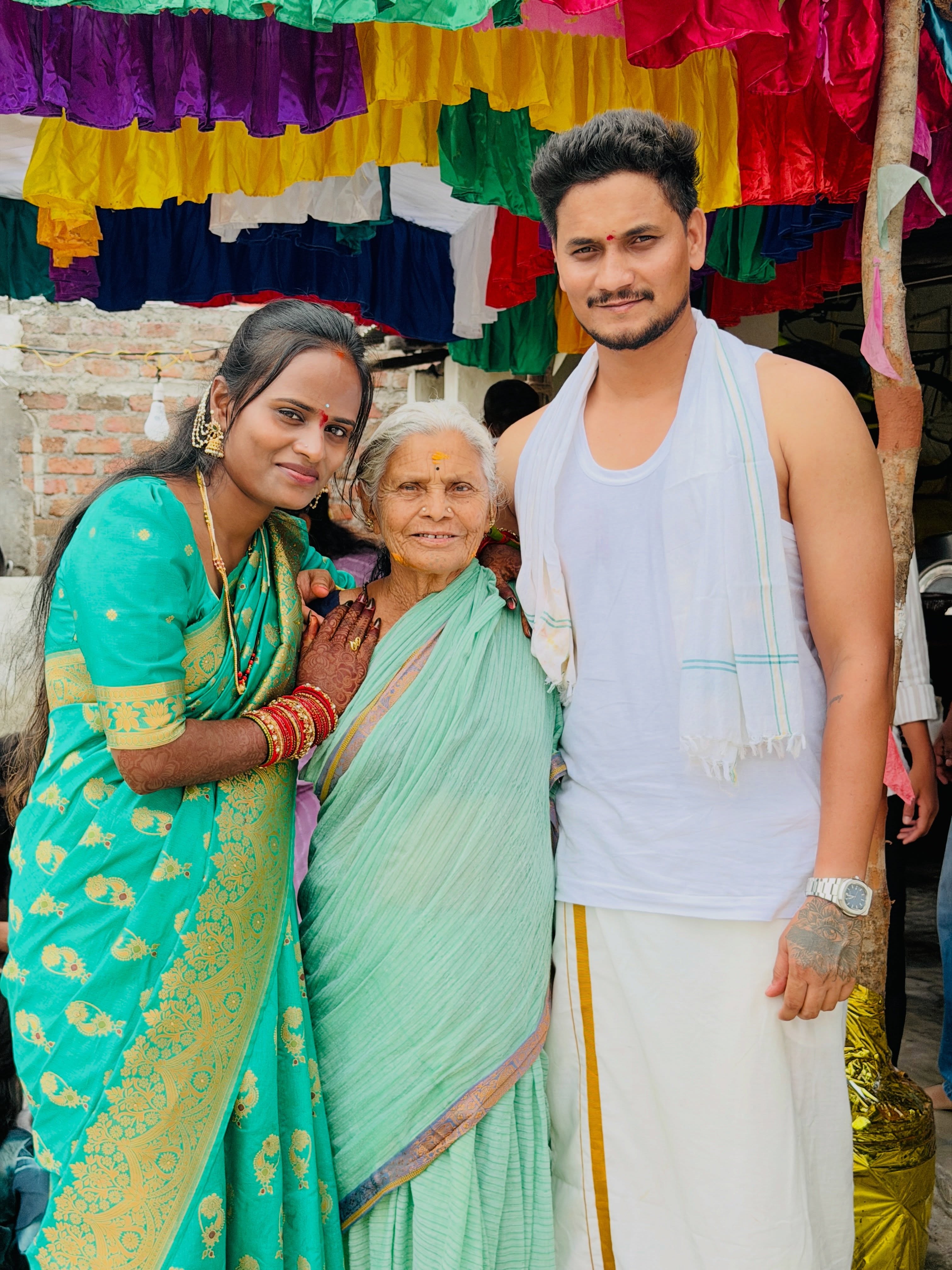 Patas Faima Photos with Husband Family