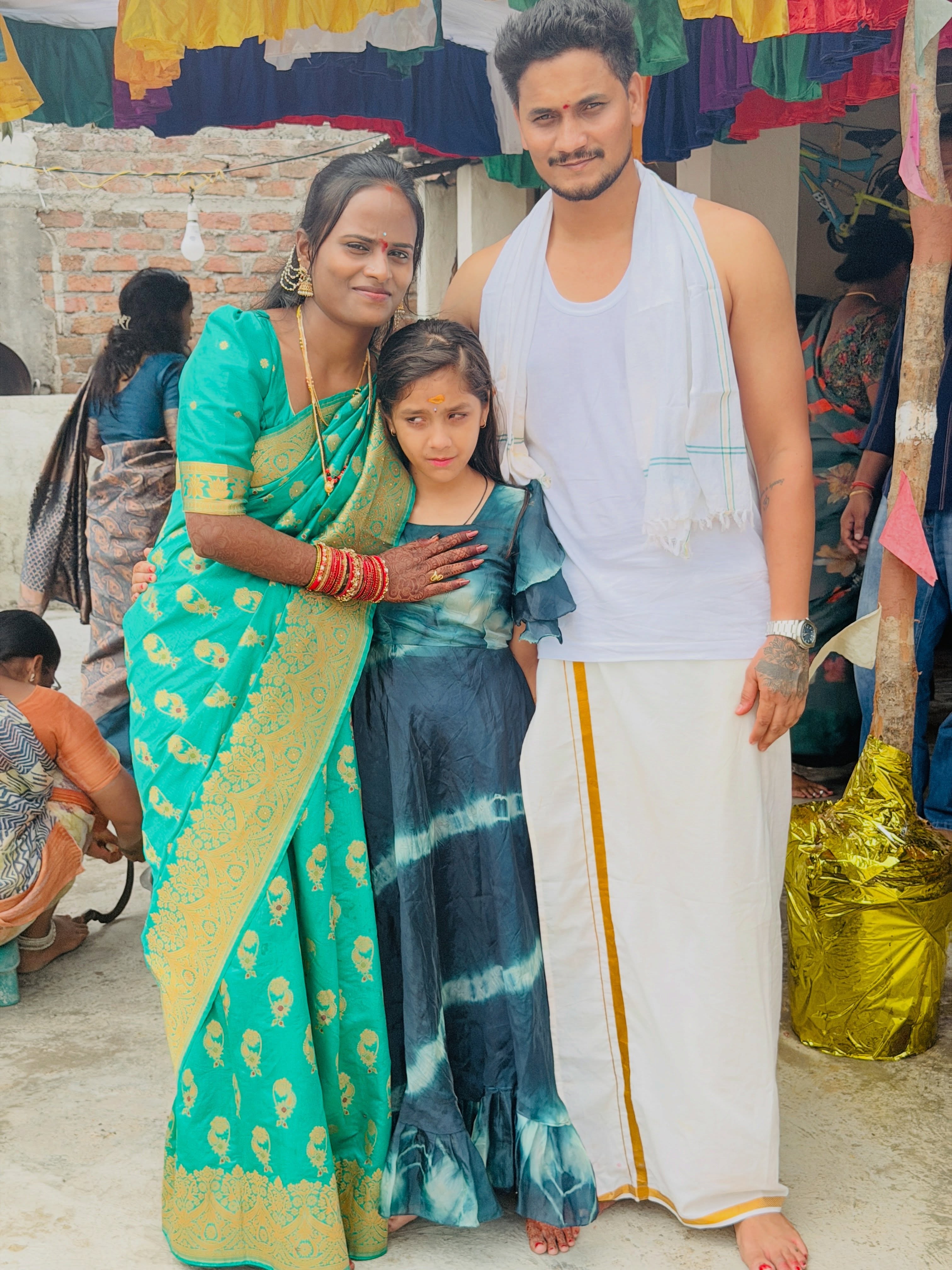 Patas Faima Photos with Husband Family