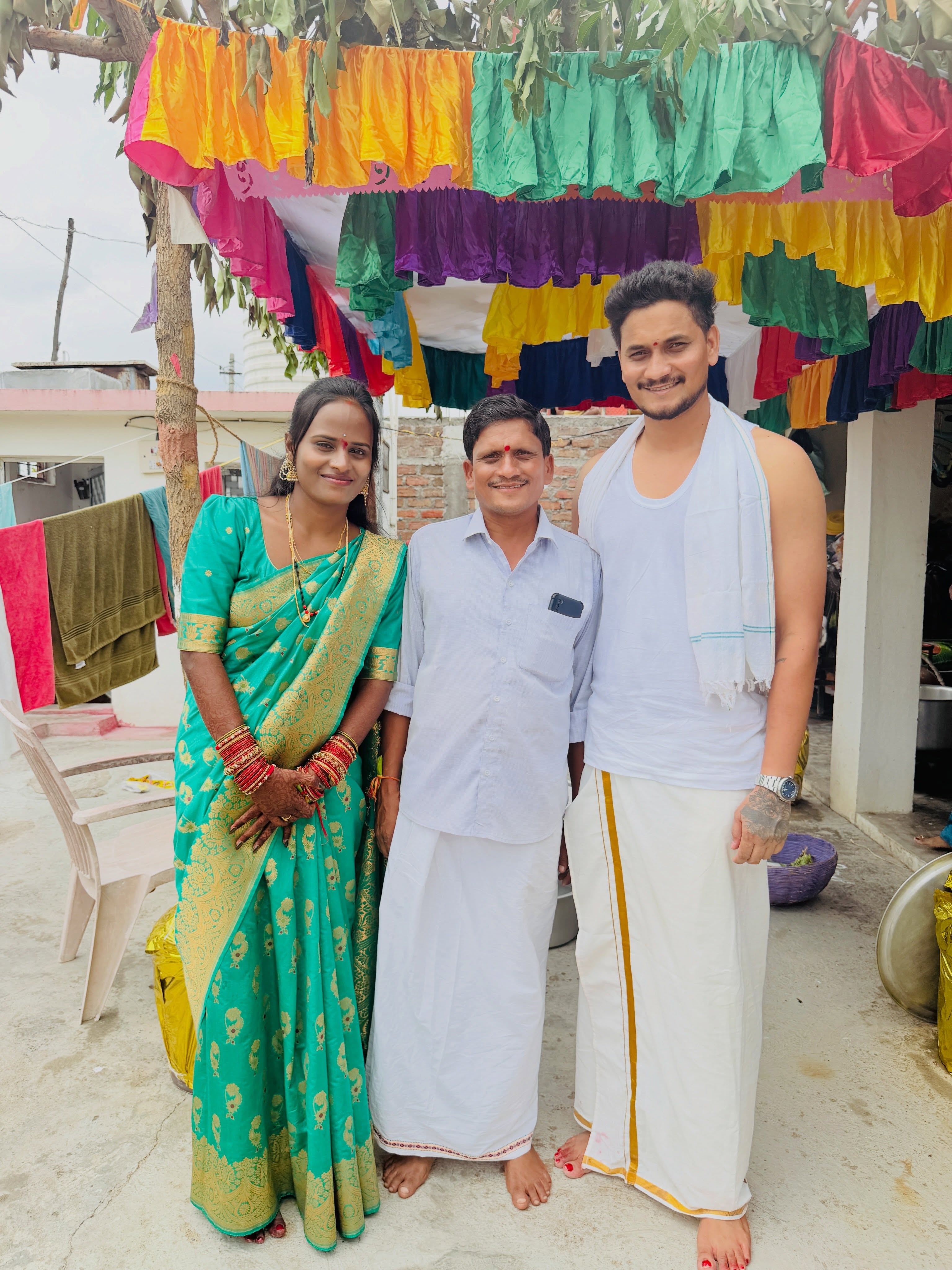 Patas Faima Photos with Husband Family