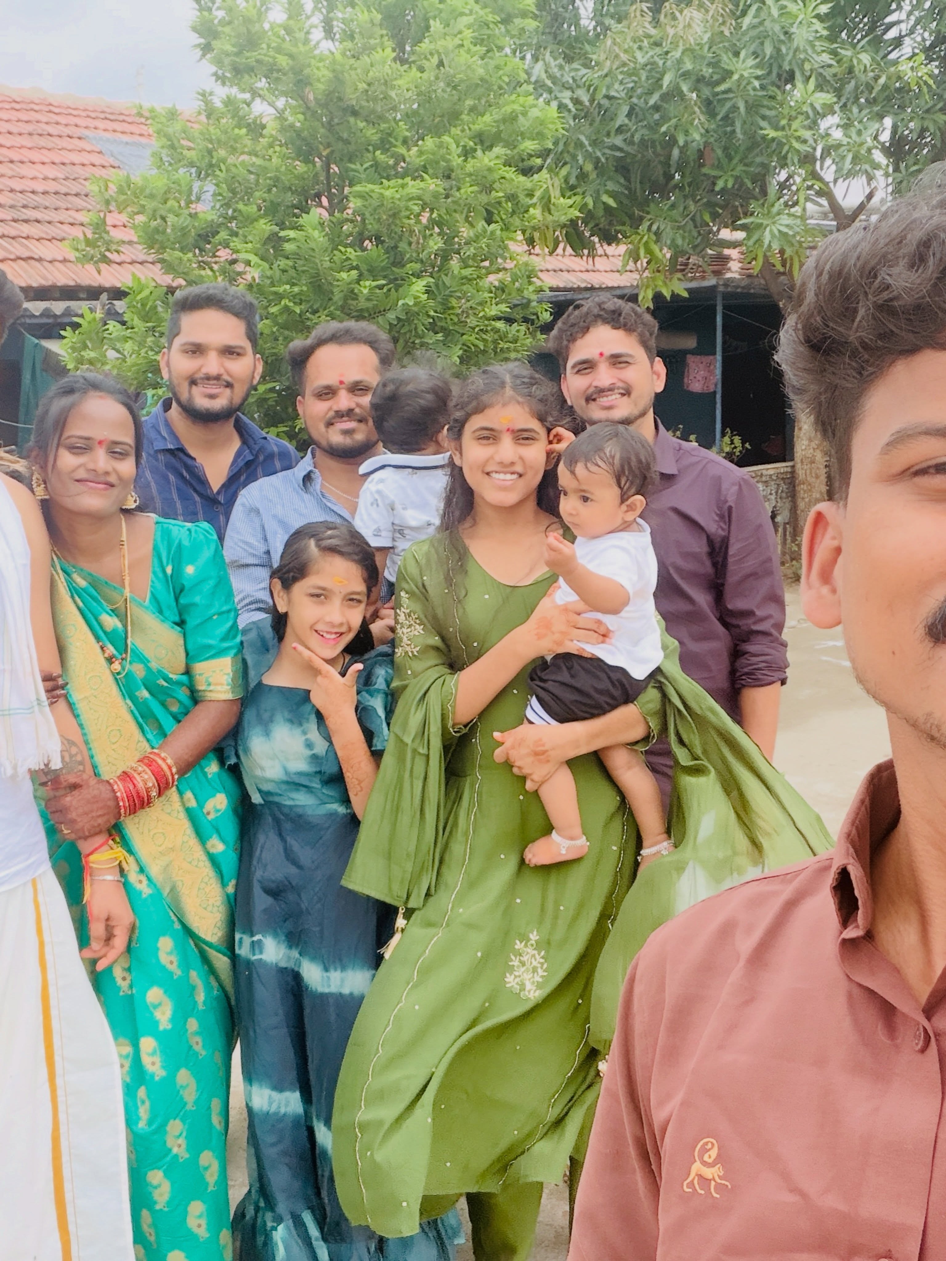 Patas Faima Photos with Husband Family