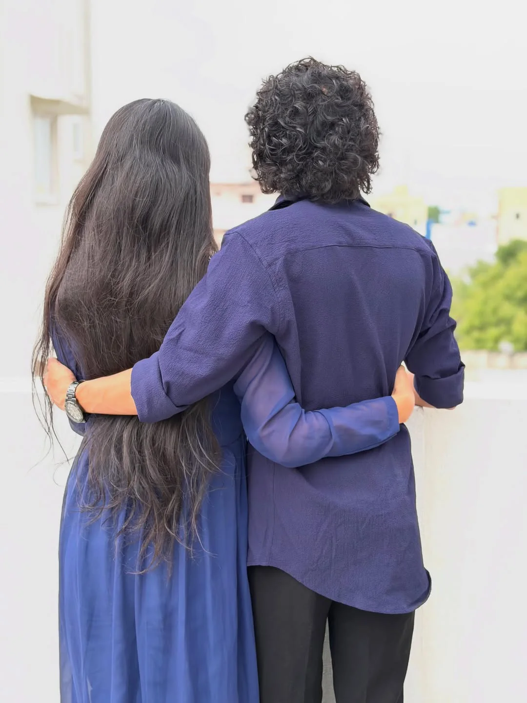 Patas Praveen Shares Photos with Wife Kadem Vamshitha