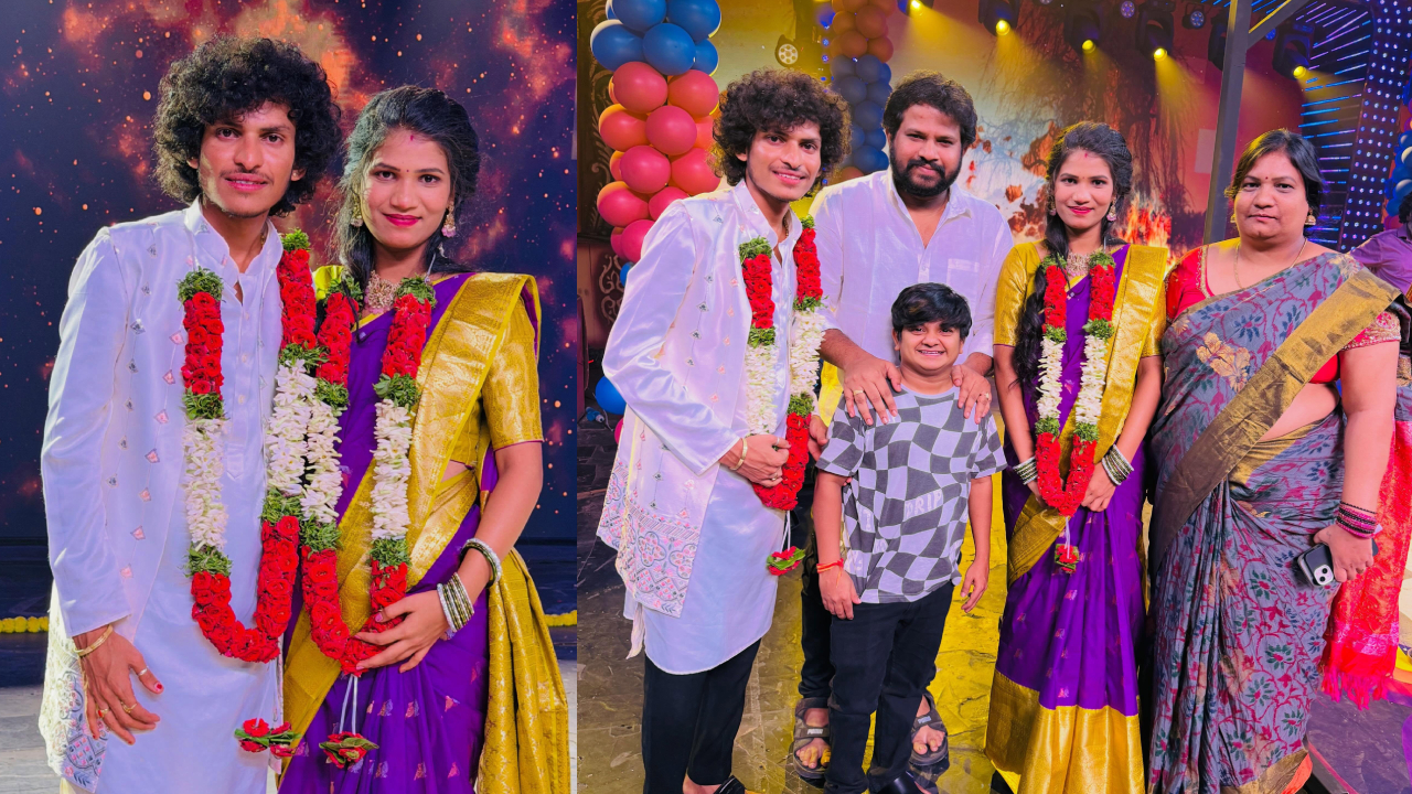 Patas Praveen : స్టేజీపై దండ‌ల‌తో ప‌టాస్ ప్ర‌వీణ్, డ్యాన్స‌ర్ వంశిత..