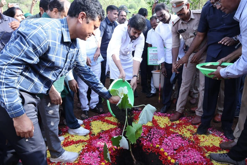 AP Deputy CM Pawan Kalyan Preparing Seed Balls