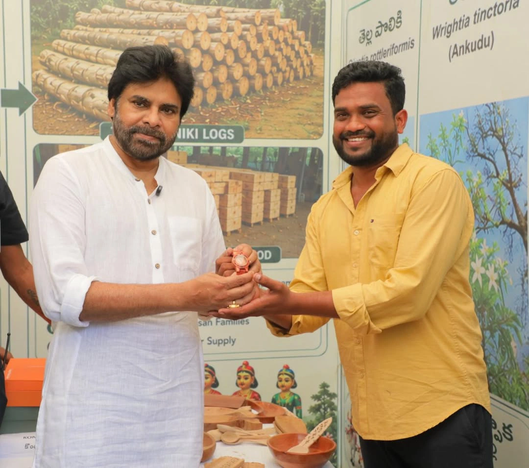 AP Deputy CM Pawan Kalyan Preparing Seed Balls