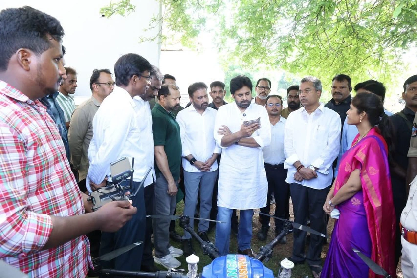 AP Deputy CM Pawan Kalyan Preparing Seed Balls