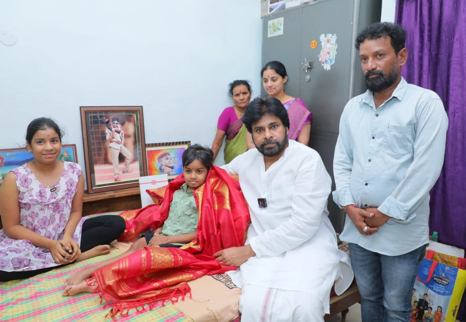 Pawan Kalyan fulfills a fan's wish