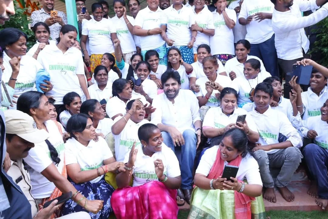 AP Deputy CM Pawan Kalyan Preparing Seed Balls