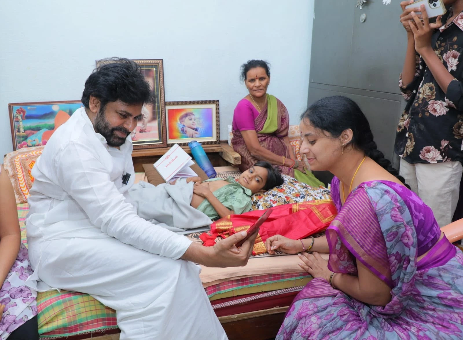 Pawan Kalyan fulfills a fan's wish