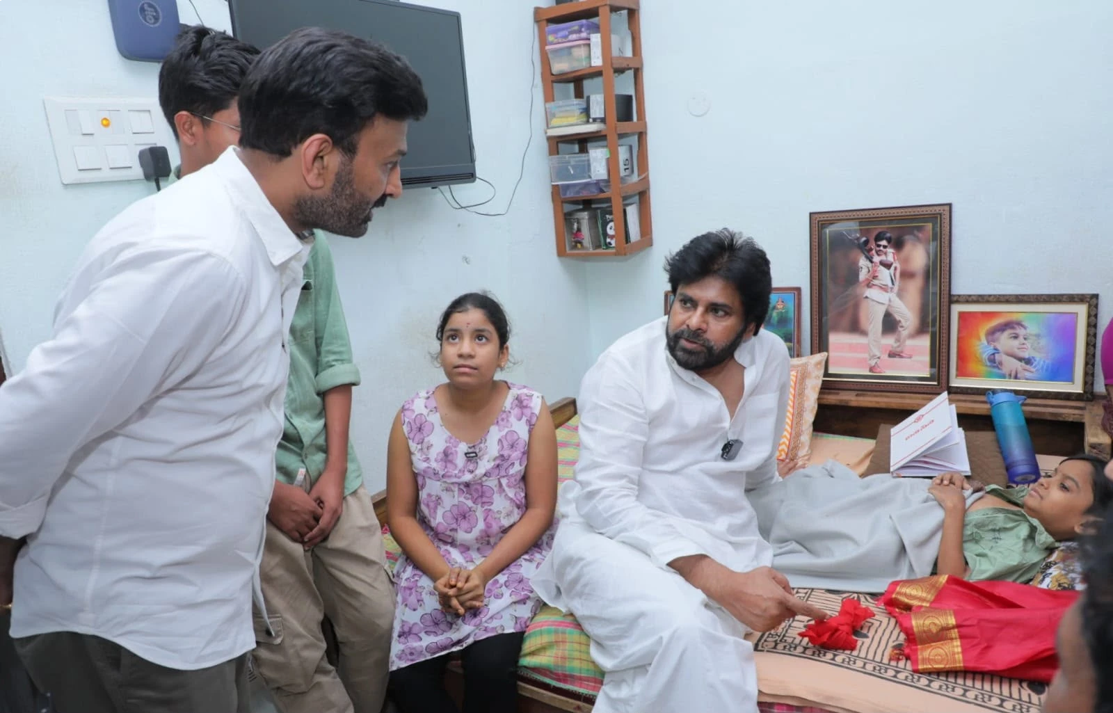 Pawan Kalyan fulfills a fan's wish