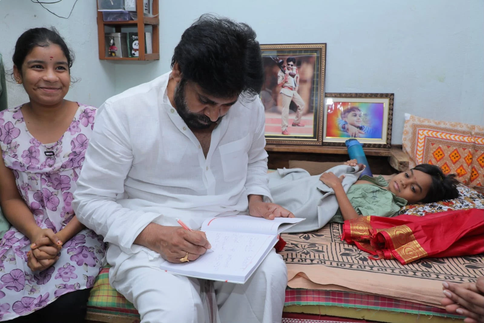 Pawan Kalyan fulfills a fan's wish