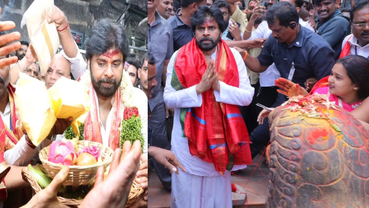 Pawan Kalyan : వ‌రంగ‌ల్ భ‌ద్ర‌కాళి అమ్మ‌వారి స‌న్నిధిలో డిప్యూటీ సీఎం ప‌వ‌న్ క‌ళ్యాణ్