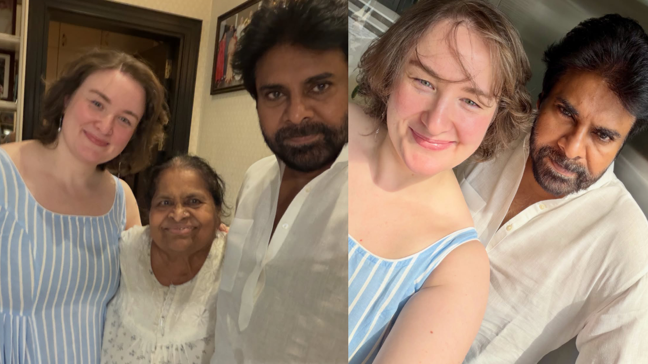 Pawan Kalyan wife Anna Lezhneva shares photos with family