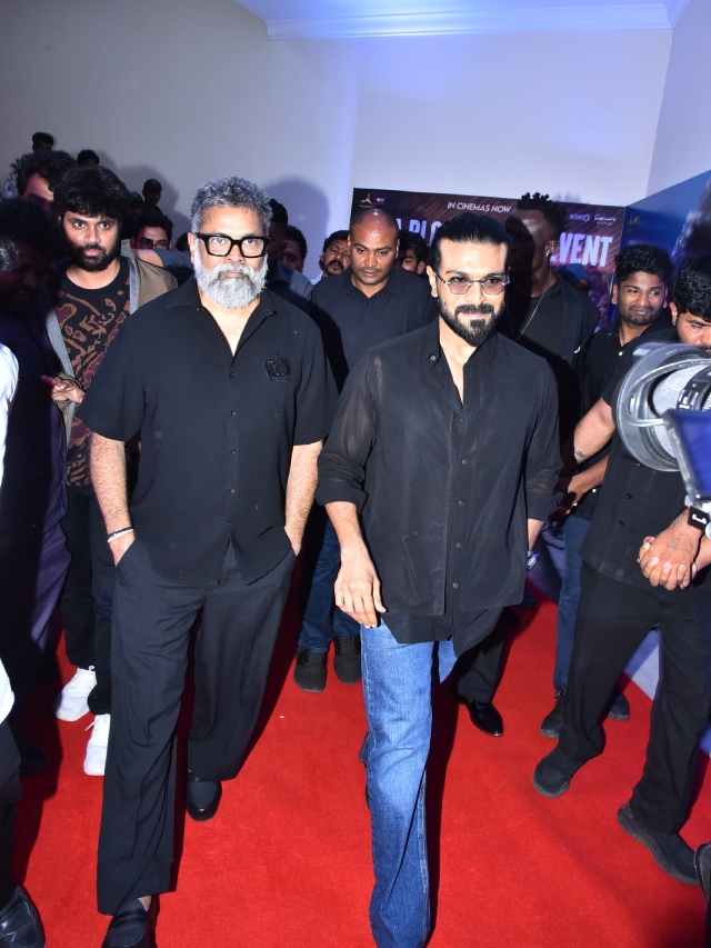Ram Charan Peddi Mega Block Buster Event