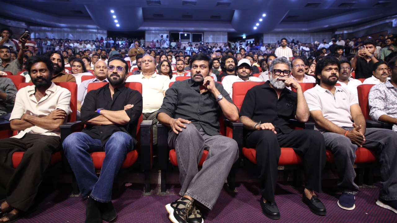Ram Charan Peddi Mega Block Buster Event