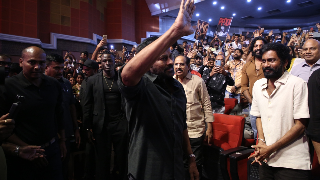 Ram Charan Peddi Mega Block Buster Event