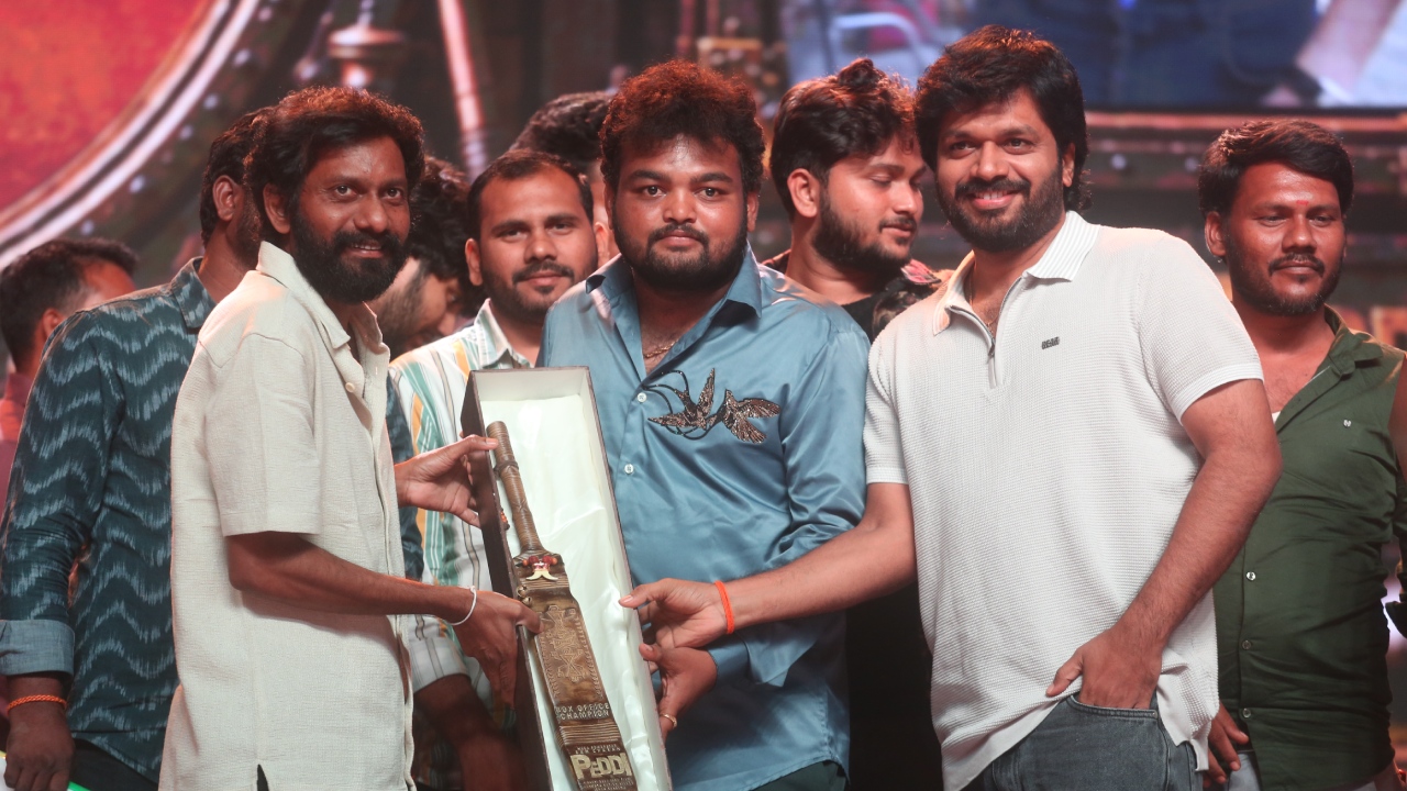 Ram Charan Peddi Mega Block Buster Event