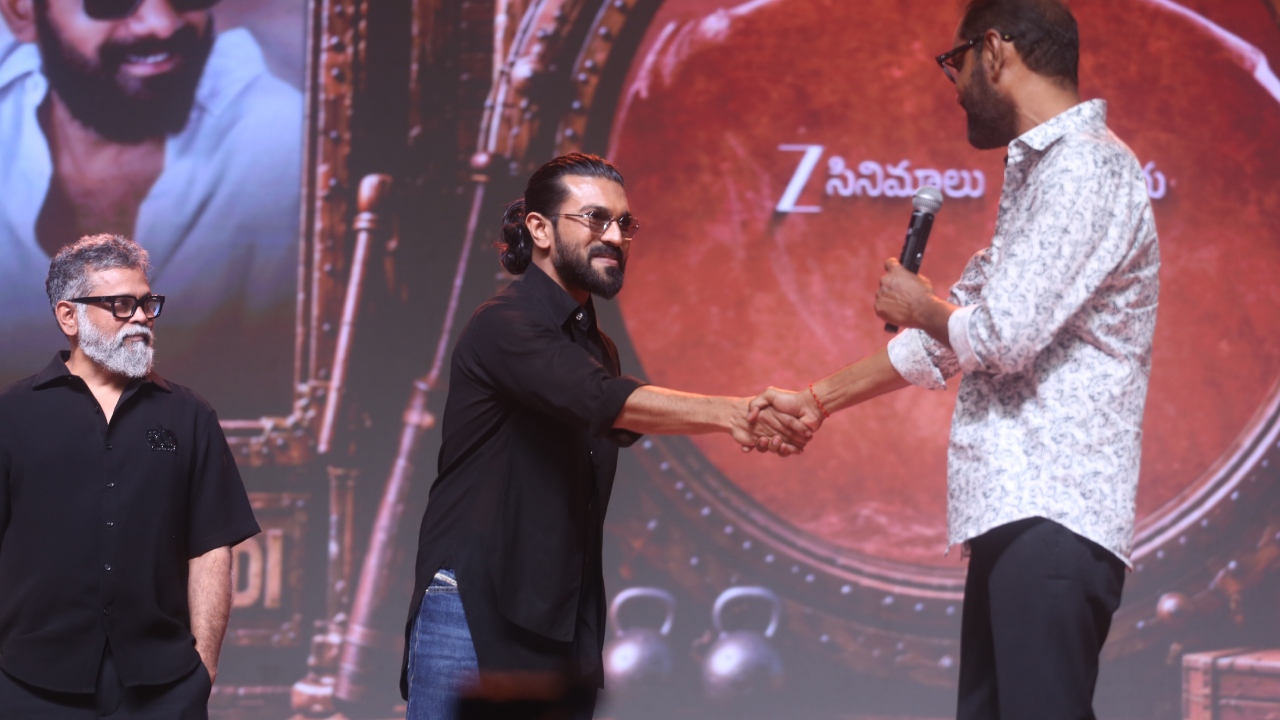 Ram Charan Peddi Mega Block Buster Event