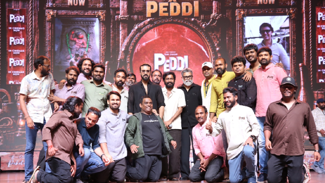 Ram Charan Peddi Mega Block Buster Event