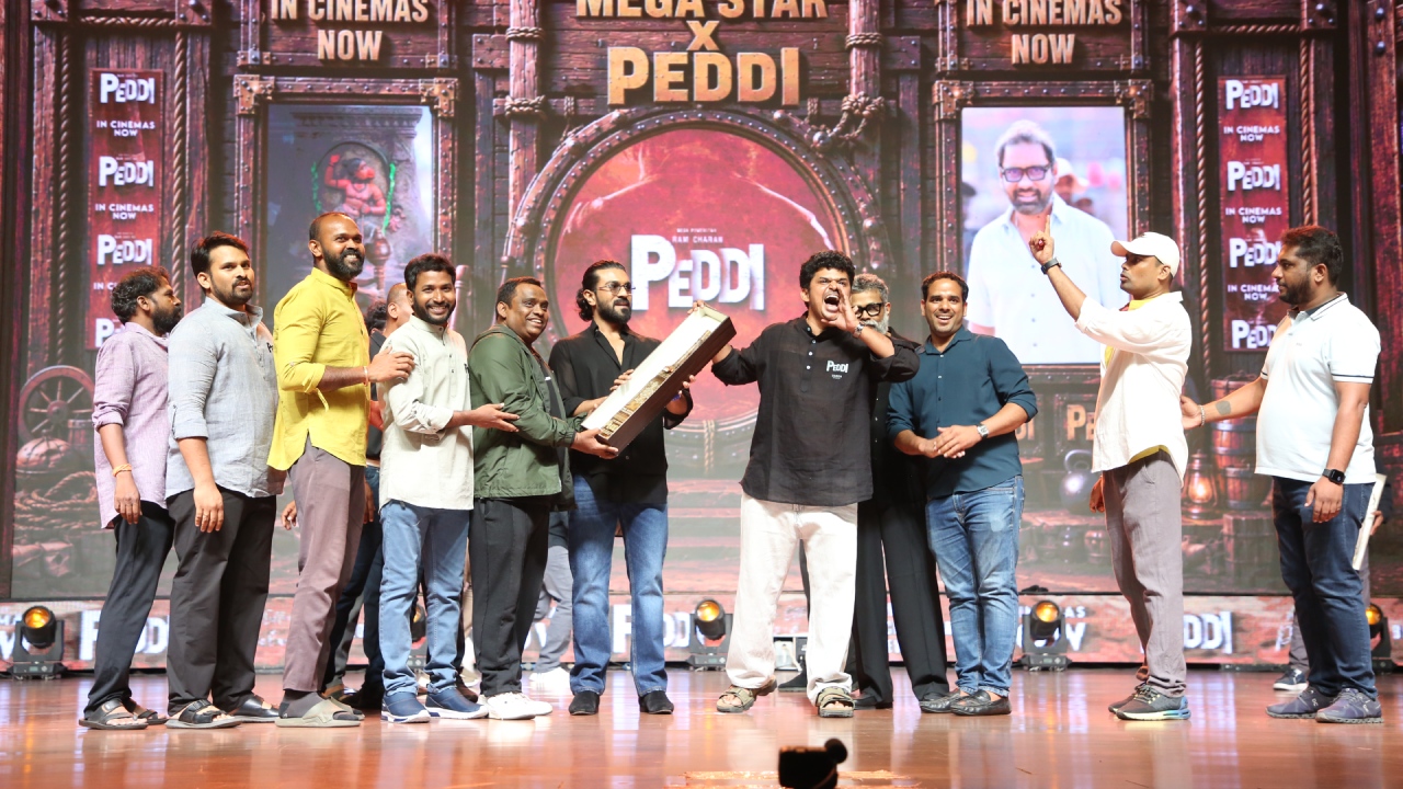 Ram Charan Peddi Mega Block Buster Event