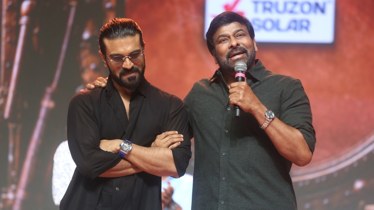 Ram Charan Peddi Mega Block Buster Event