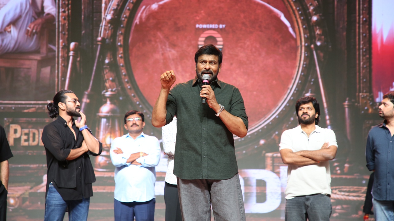 Ram Charan Peddi Mega Block Buster Event