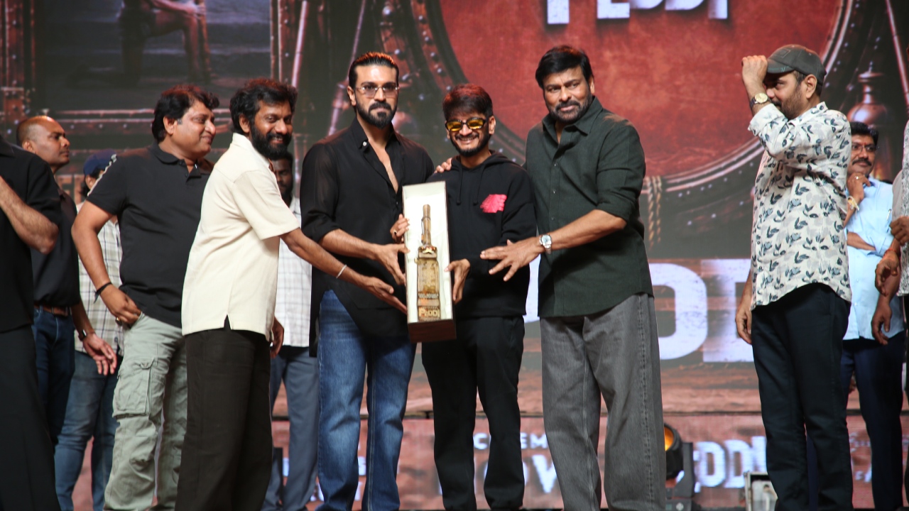 Ram Charan Peddi Mega Block Buster Event