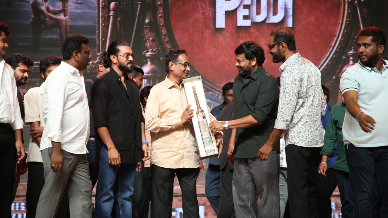 Ram Charan Peddi Mega Block Buster Event