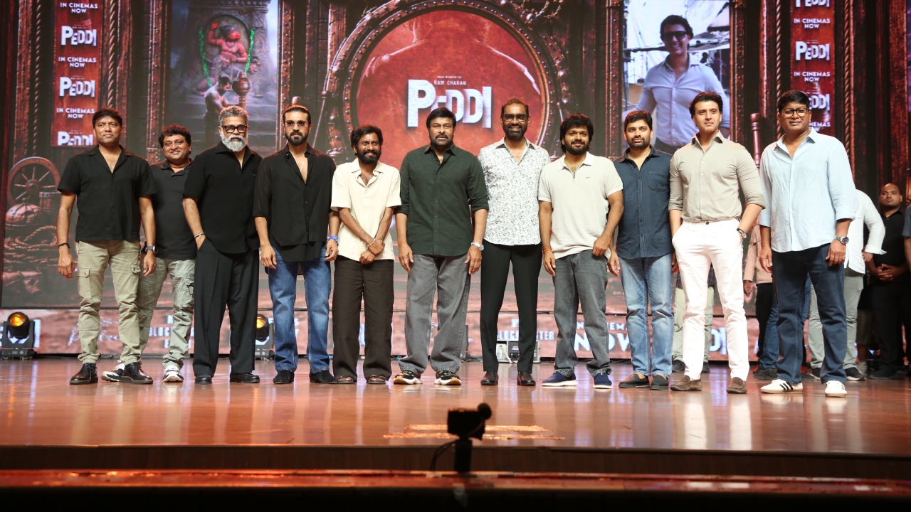 Ram Charan Peddi Mega Block Buster Event