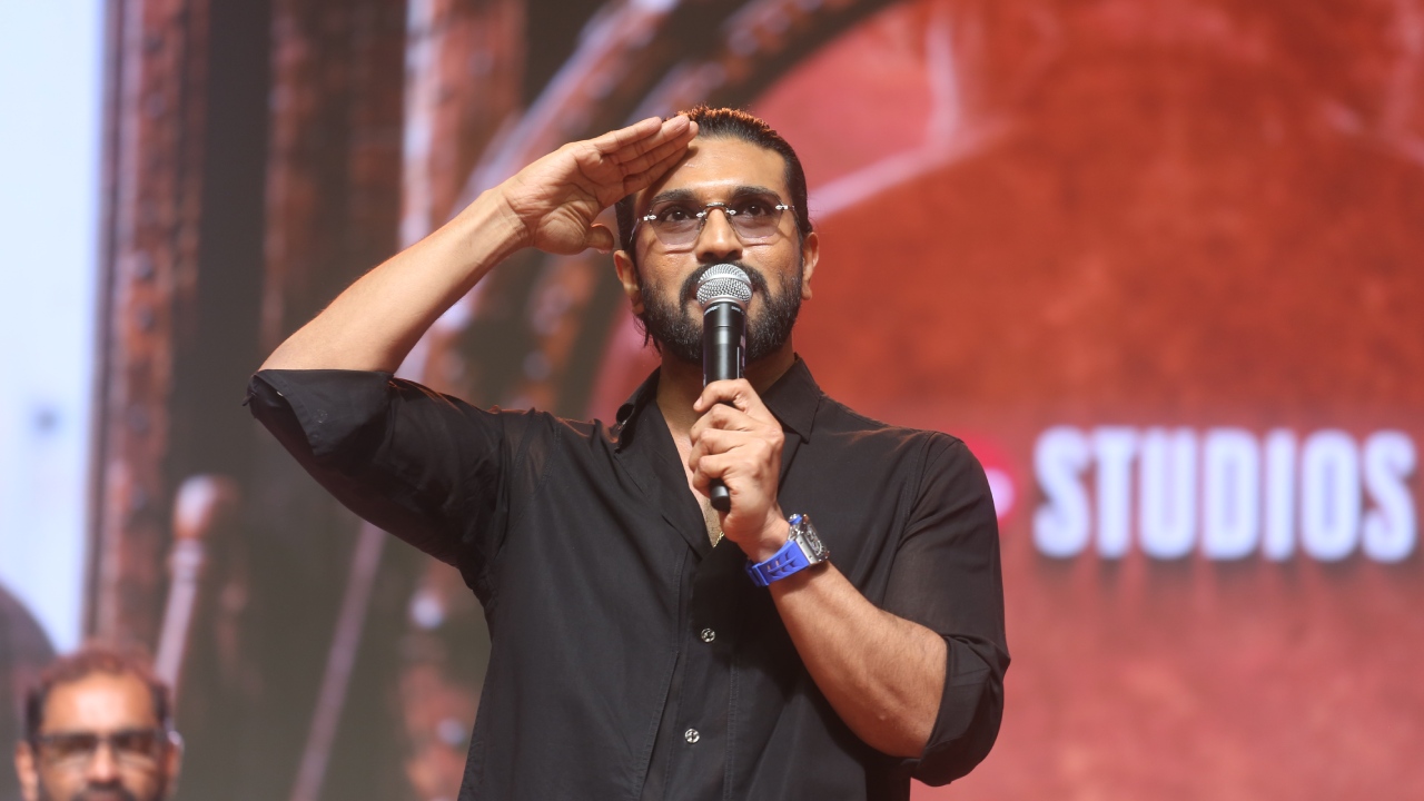 Ram Charan Peddi Mega Block Buster Event