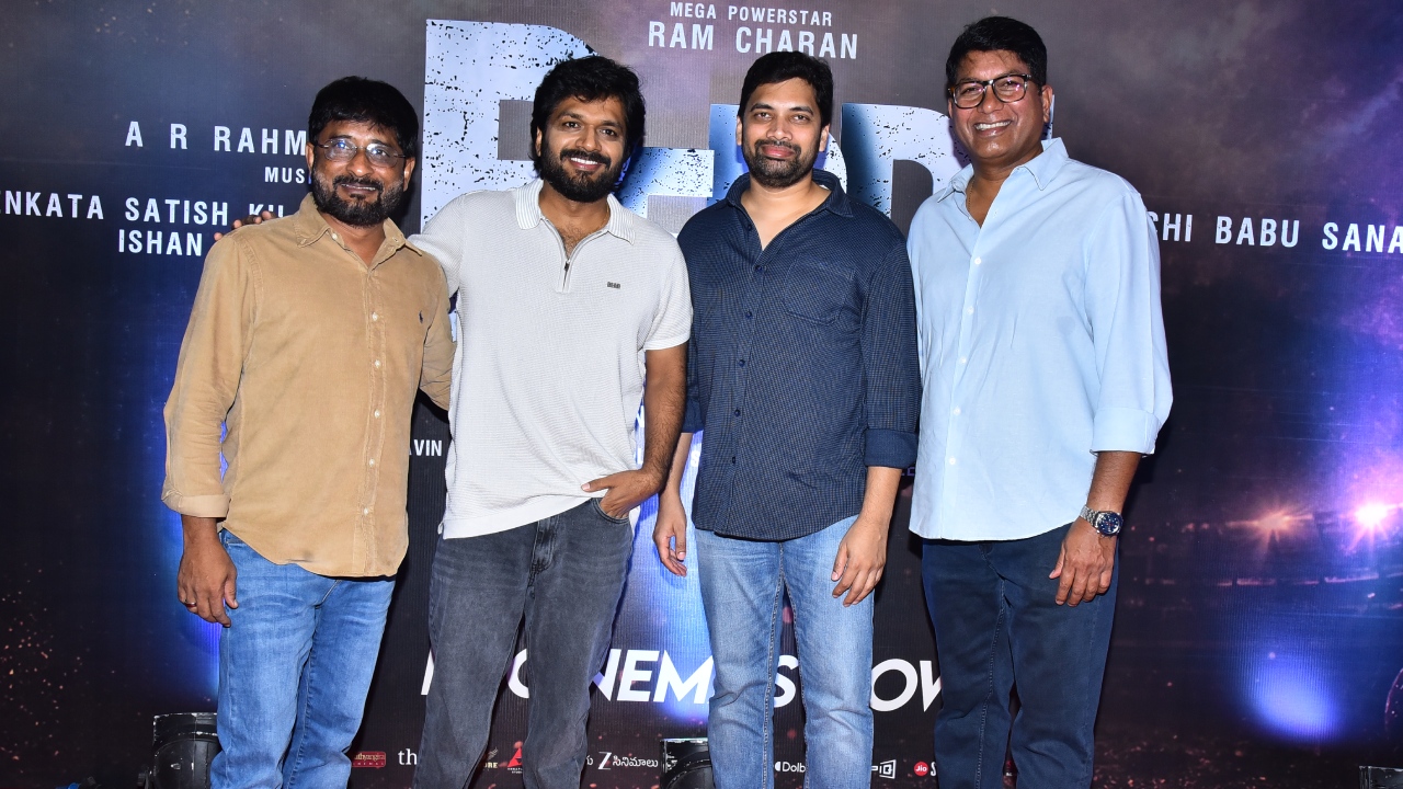 Ram Charan Peddi Mega Block Buster Event