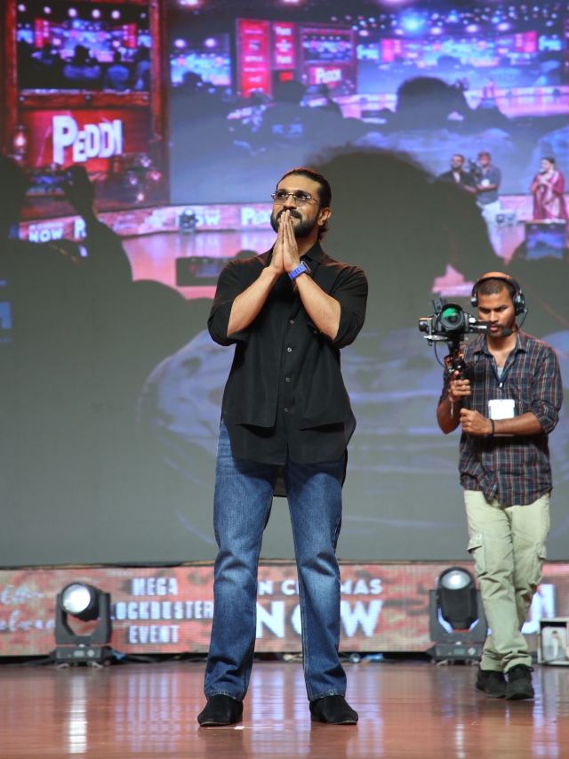 Ram Charan Peddi Mega Block Buster Event